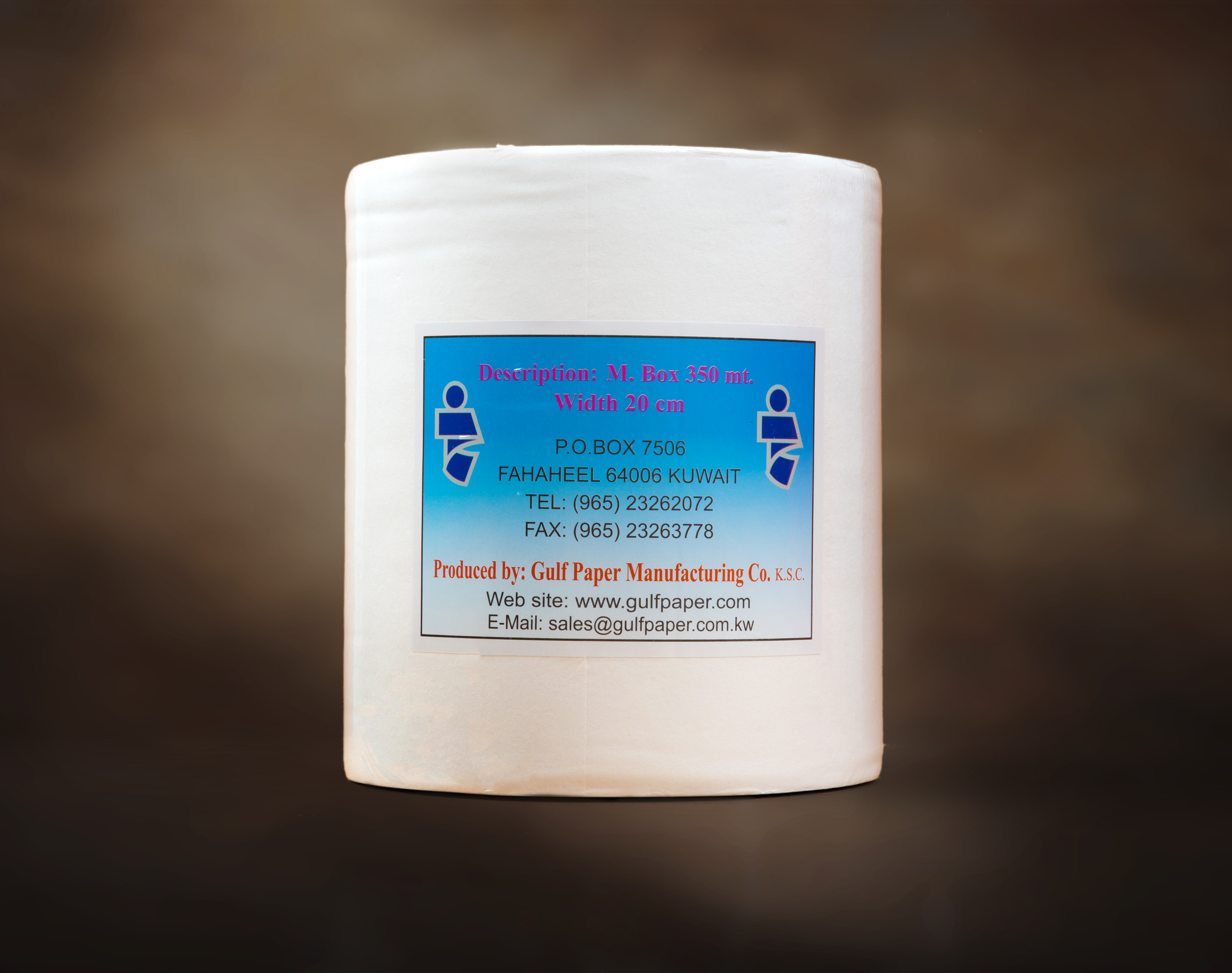 Dispenser towel 350M - Gulf Paper Manufacturing Company - UAE